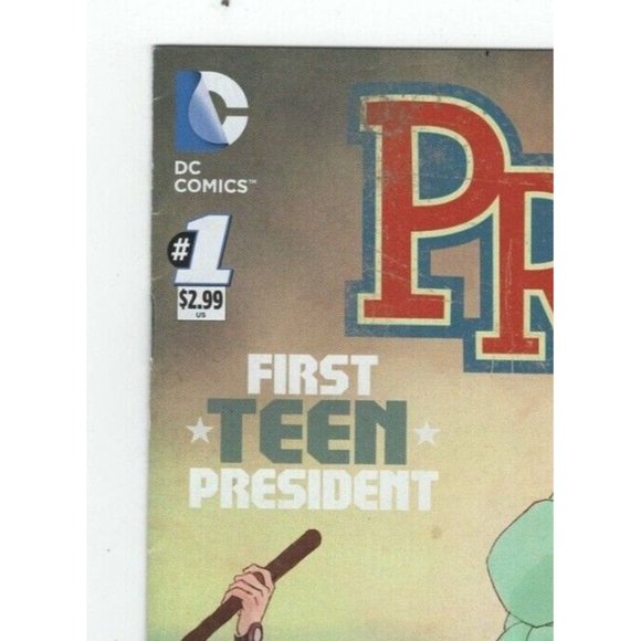Prez #1 First Teen President High Grade DC Comic Book - Picture 8 of 10